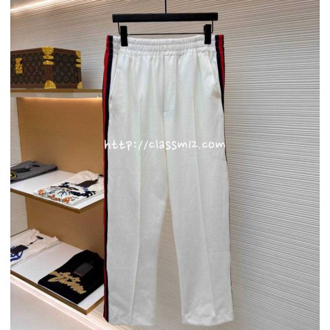 구찌 25 한정판 남여공용 긴바지 A13737