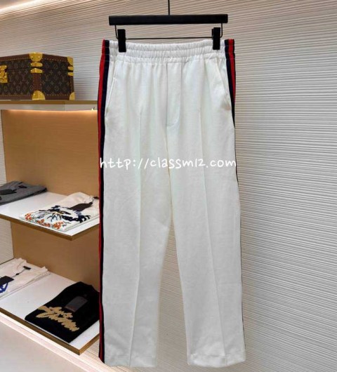 구찌 25 한정판 남여공용 긴바지 A13737