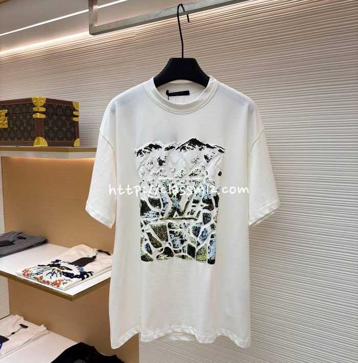 루이비통 25 한정판 반팔 티셔츠 A13746