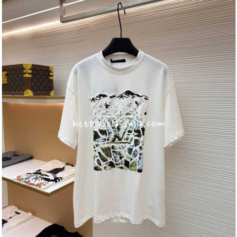 루이비통 25 한정판 반팔 티셔츠 A13746