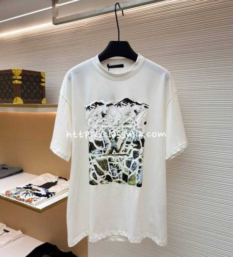 루이비통 25 한정판 반팔 티셔츠 A13746