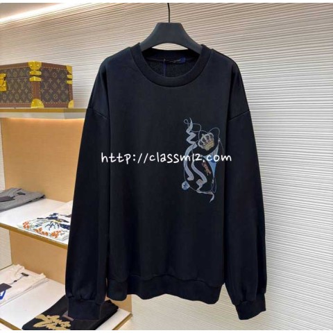 루이비통 25 한정판 긴팔 맨투맨 A13748