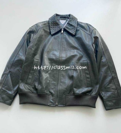 보테가베네타 25 한정판 양가죽 램스킨 긴팔 자켓 A13757