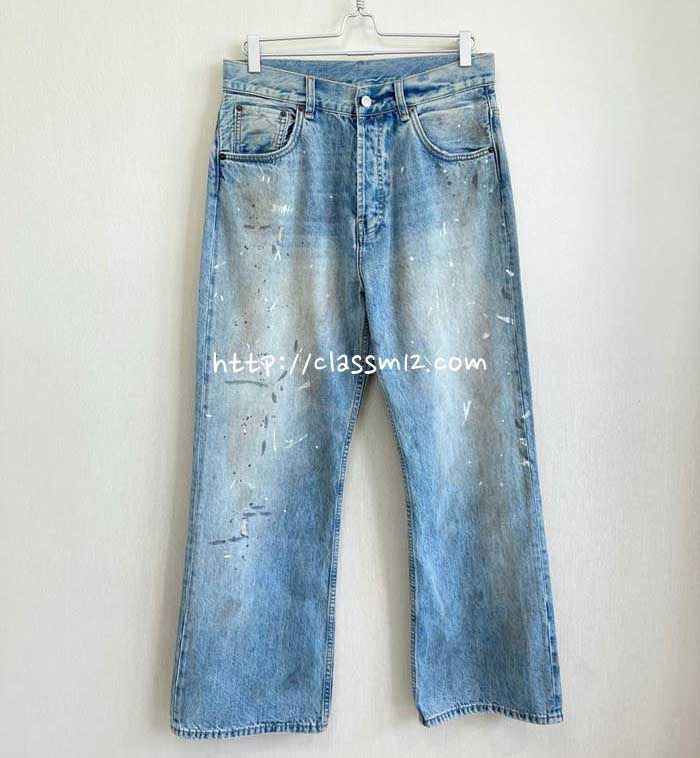 아크네 25 한정판 청바지 긴바지 A13764