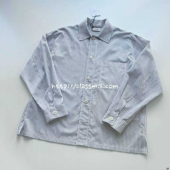 르메르 LEMAIRE 25 한정판 긴팔 셔츠 A13766