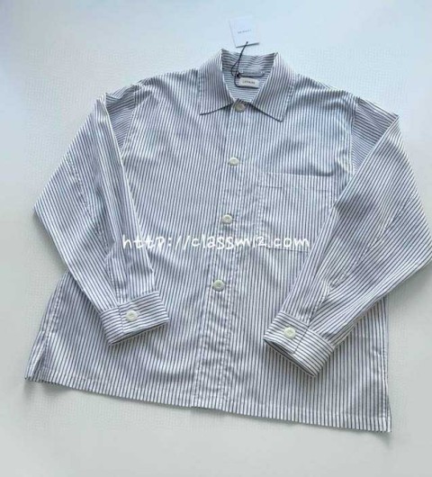 르메르 LEMAIRE 25 한정판 긴팔 셔츠 A13766