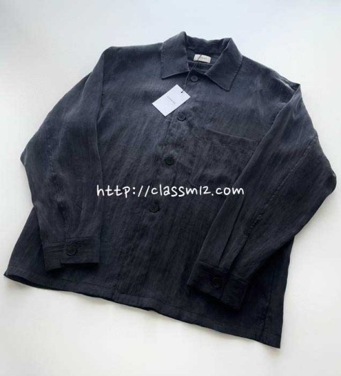 르메르 LEMAIRE 25 한정판 긴팔 셔츠 A13767