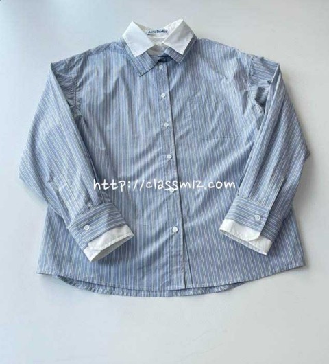 아크네 25 한정판 긴팔 셔츠 A13770