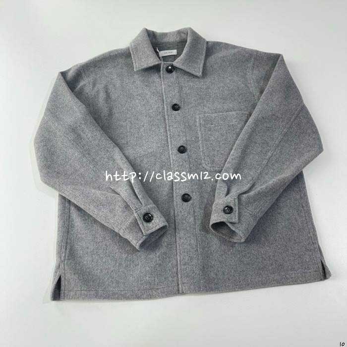 THE ROW 25 한정판 양털 긴팔 자켓 A13771