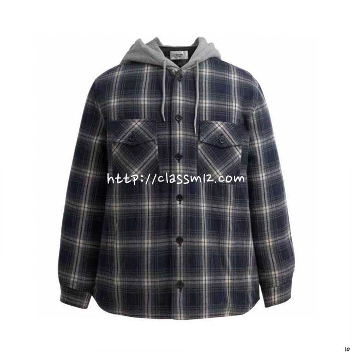 셀린느 25 한정판 긴팔 후드 자켓 A13782