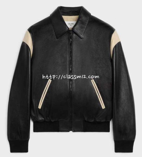 셀린느 25 한정판 양가죽 램스킨 긴팔 자켓 A13787