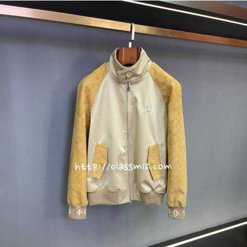 루이비통 25 한정판 양가죽 램스킨 긴팔 자켓 A13788