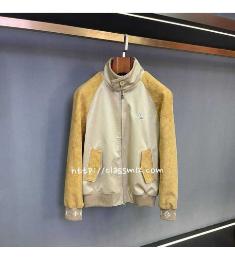 루이비통 25 한정판 양가죽 램스킨 긴팔 자켓 A13788