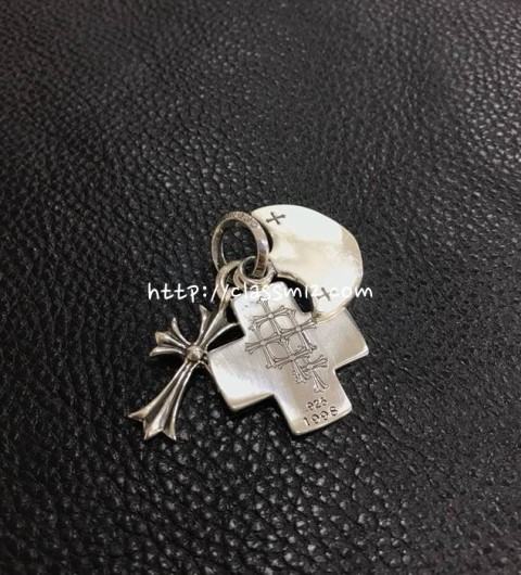 크롬하츠 25 한정판 남여공용 실버 925 목걸이 팬던트 D3217