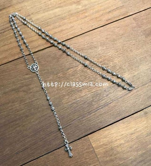 크롬하츠 25 한정판 남여공용 실버 925 목걸이 D3218