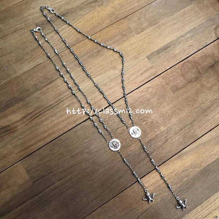 크롬하츠 25 한정판 남여공용 실버 925 목걸이 D3220