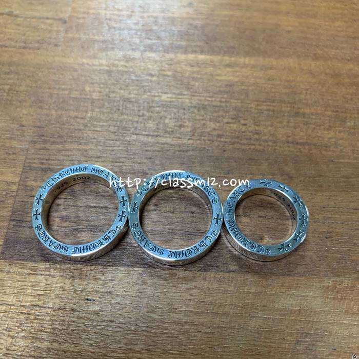 크롬하츠 25 한정판 남여공용 실버 925 반지 D3223