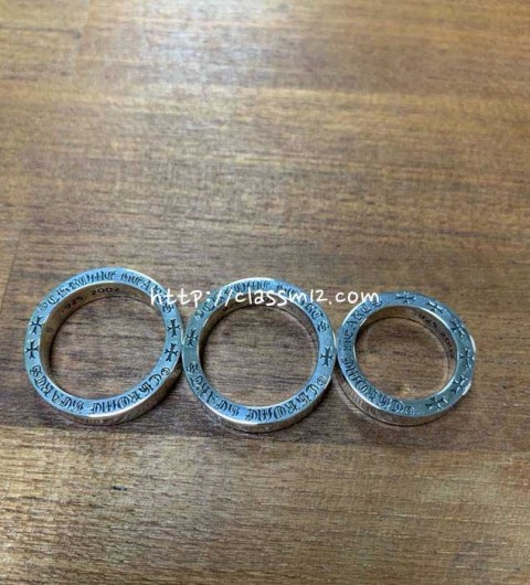 크롬하츠 25 한정판 남여공용 실버 925 반지 D3223