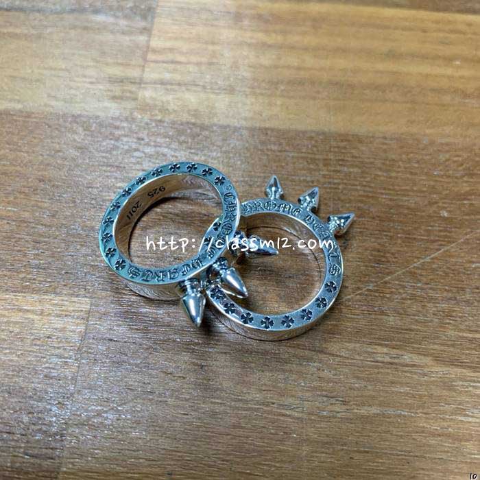 크롬하츠 25 한정판 남여공용 실버 925 반지 D3224