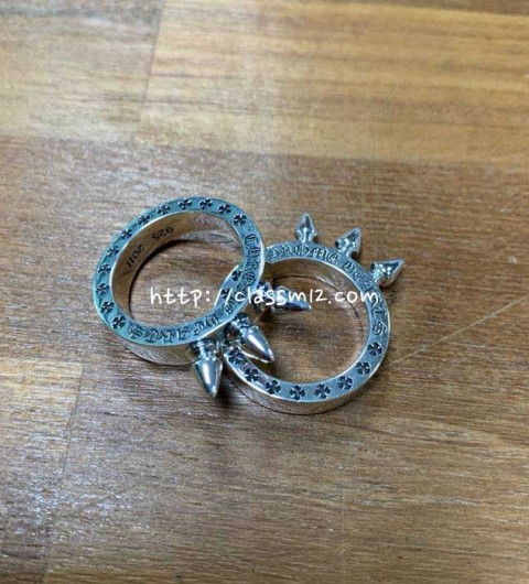 크롬하츠 25 한정판 남여공용 실버 925 반지 D3224