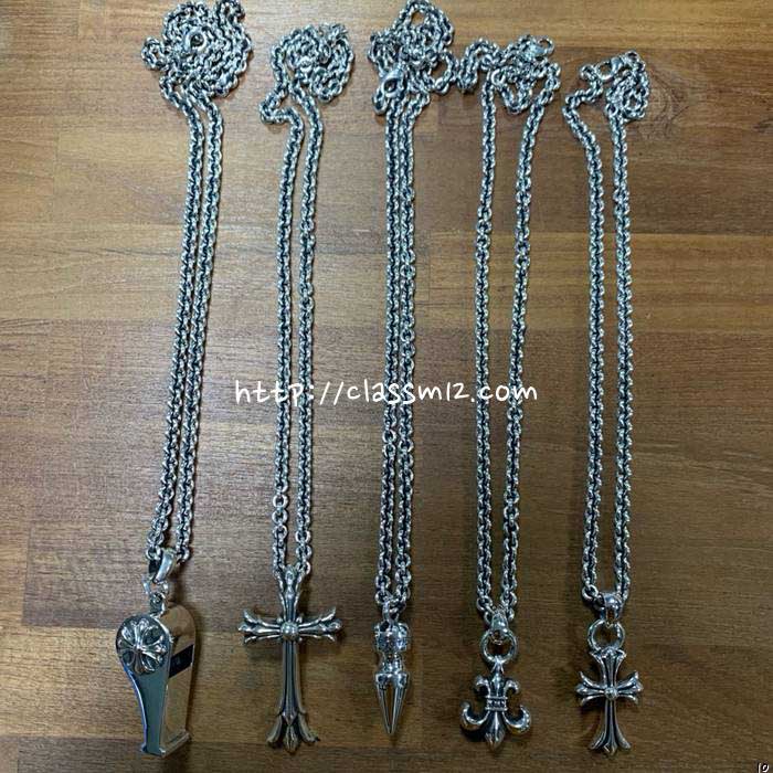 크롬하츠 25 한정판 남여공용 실버 925 목걸이 D3225