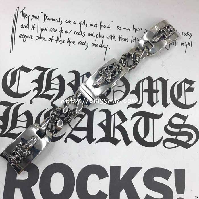 크롬하츠 25 한정판 남여공용 실버 925 시계줄 D3230