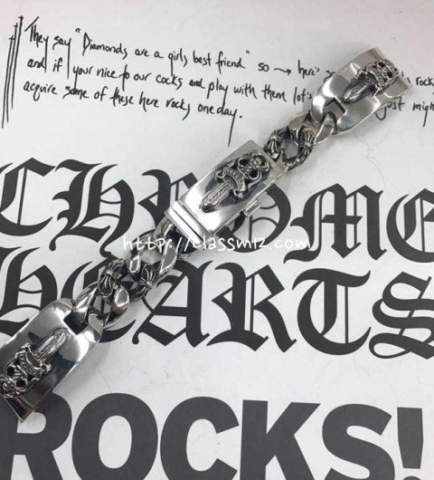 크롬하츠 25 한정판 남여공용 실버 925 시계줄 D3230