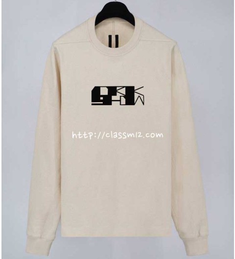 릭오웬스 25 한정판 긴팔 맨투맨 A13800