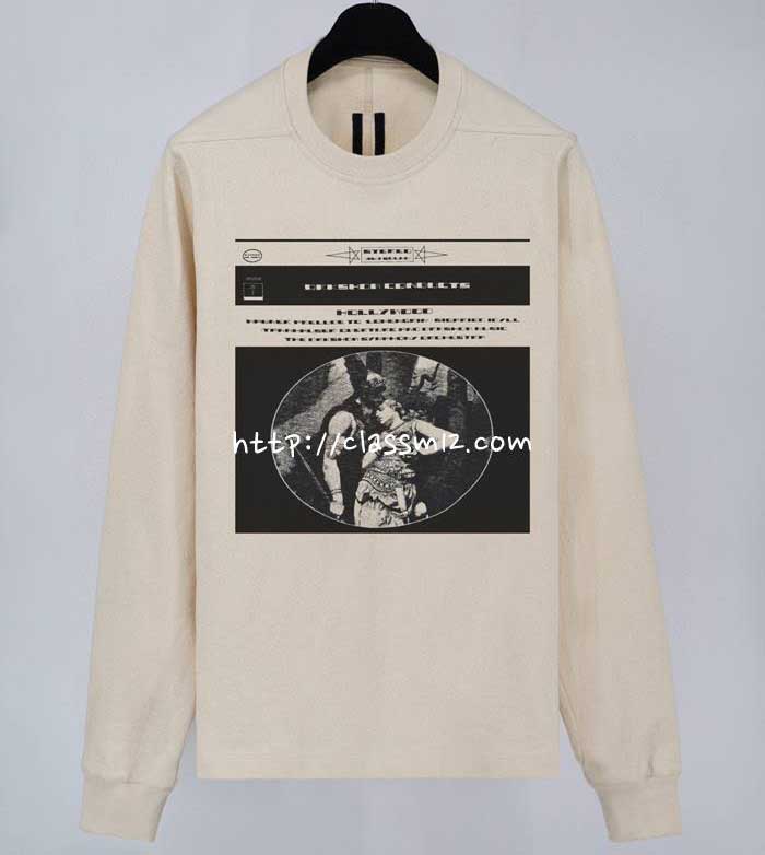 릭오웬스 25 한정판 긴팔 맨투맨 A13801