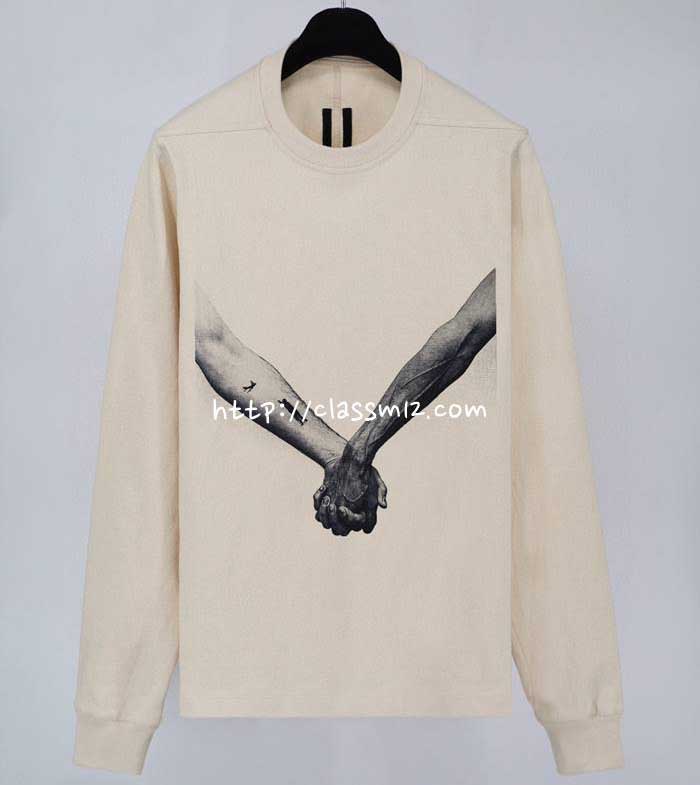 릭오웬스 25 한정판 긴팔 맨투맨 A13802