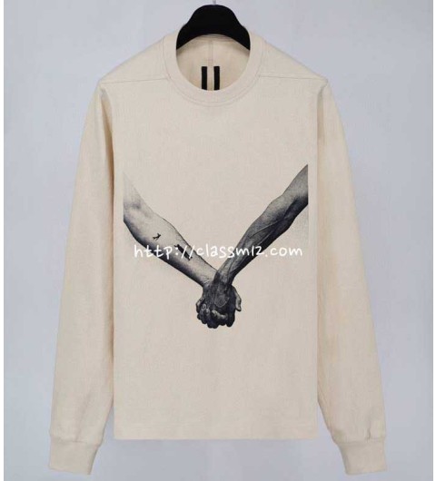 릭오웬스 25 한정판 긴팔 맨투맨 A13802