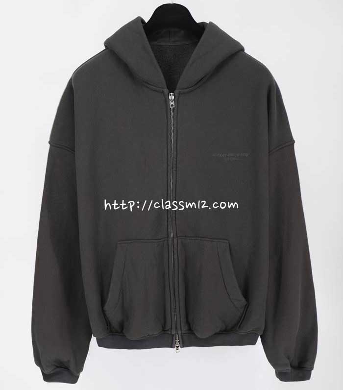 알렉산더왕 25 한정판 남여공용 긴팔 후드 자켓 A13806