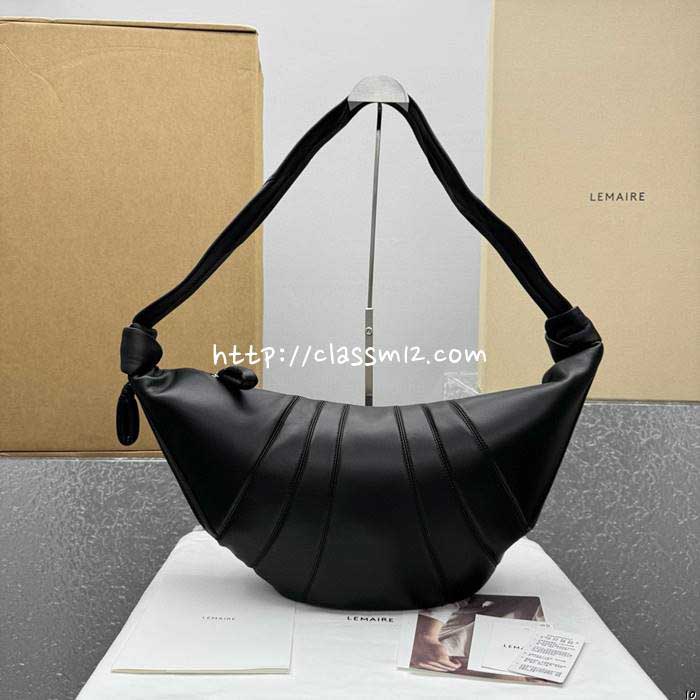 르메르 LEMAIRE 25 한정판 Christophe Lema croissant bag 8820 크로스백 가방 C5800