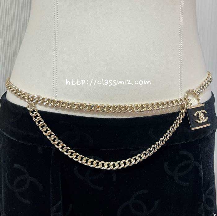 샤넬 25 한정판 허리 벨트 F1237