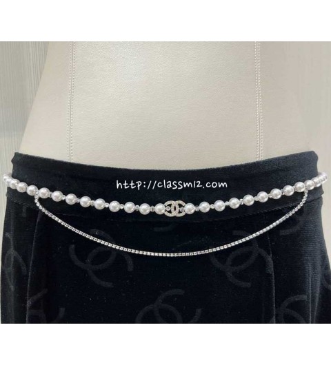 샤넬 25 한정판 허리 벨트 F1238