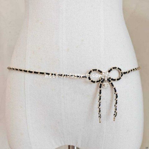 샤넬 25 한정판 허리 벨트 F1239