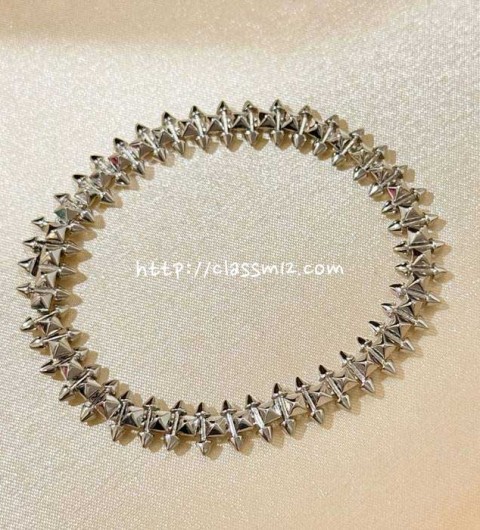 까르띠에 25 한정판 남여공용 실버 925 팔찌 D3237