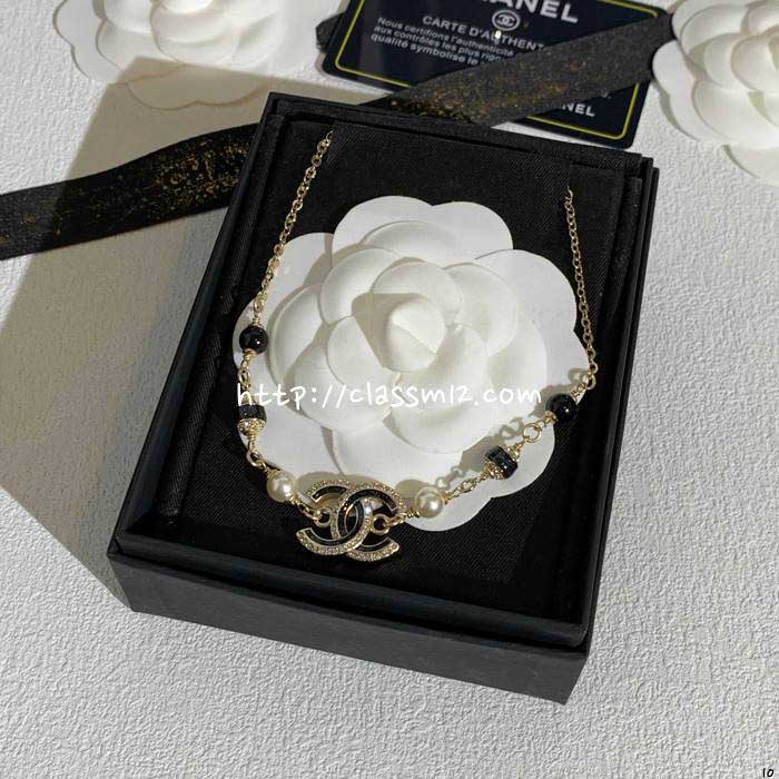 샤넬 25 한정판 목걸이 D3241