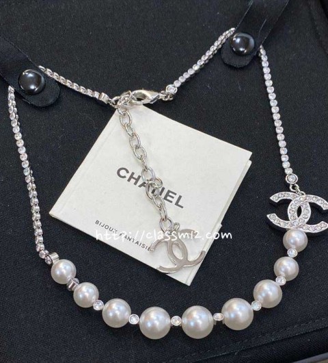 샤넬 25 한정판 목걸이 D3245
