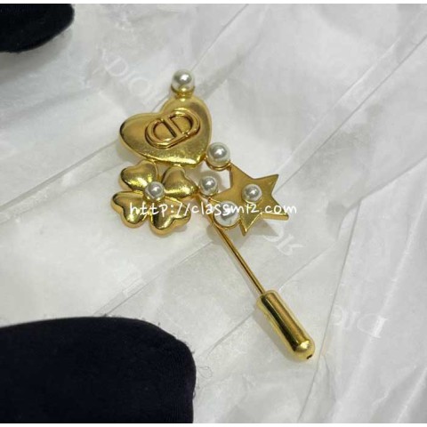 디올 25 한정판 브로치 D3249