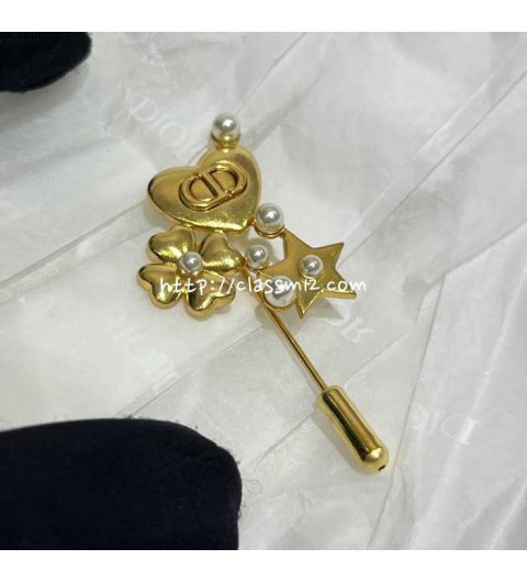 디올 25 한정판 브로치 D3249