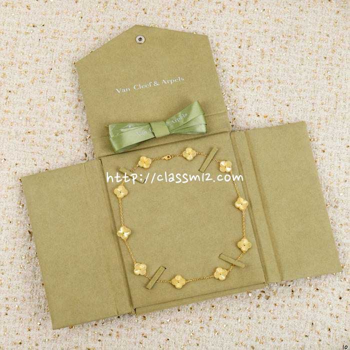 반 클리프 앤 아펠 25 한정판 목걸이 D3251