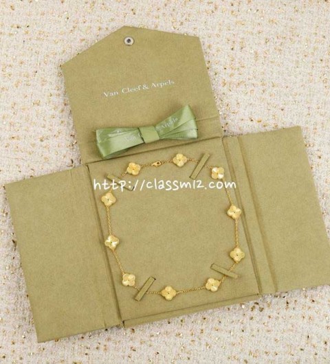 반 클리프 앤 아펠 25 한정판 목걸이 D3251