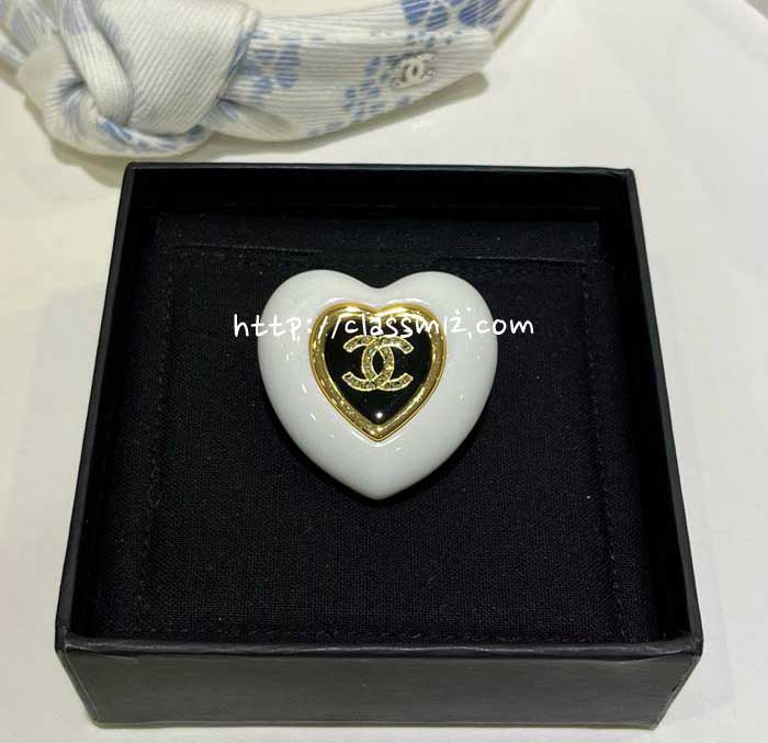 샤넬 25 한정판 vintage 브로치 D3259