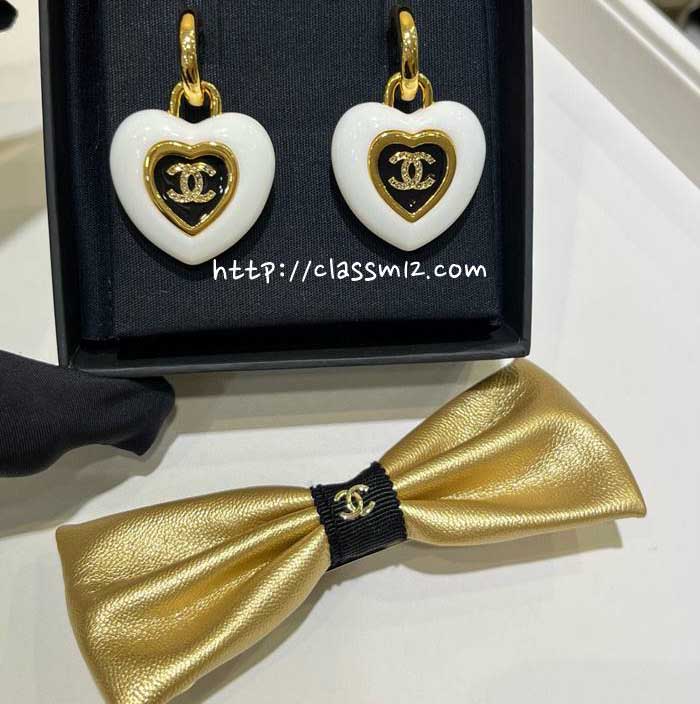 샤넬 25 한정판 vintage 귀걸이 D3260