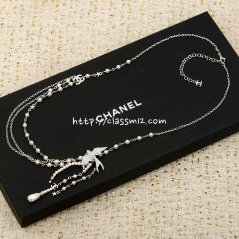 샤넬 25 한정판 목걸이 D3268