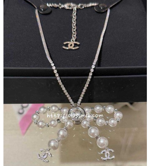 샤넬 25 한정판 목걸이 D3272