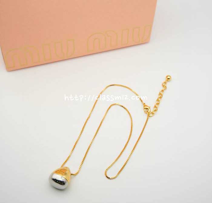 미우미우 25 한정판 목걸이 D3273