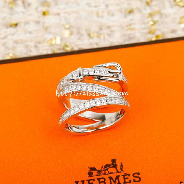 에르메스 25 한정판 Etriviere 반지 D3274