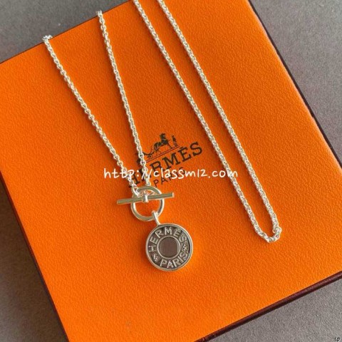 에르메스 25 한정판 confettis 목걸이 D3280